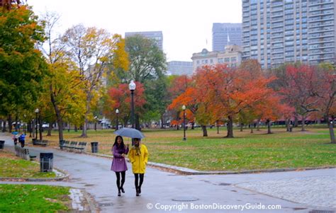 Boston Itinerary Rainy Day Walking Tour
