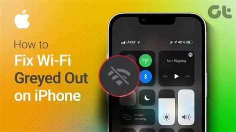 How To Fix Wifi Icon Grayed Out On Iphone Easily Youtube