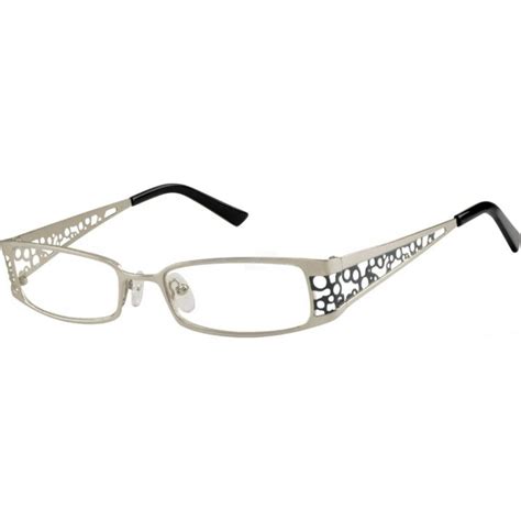 A Stainless Steel Full Rim Frame With An Interstice Design On The Temples New Glasses Girls