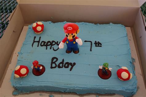 Maybe you would like to learn more about one of these? Mario Cake for a 7 year old boy | Mario cake, Cake, Greatful