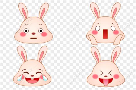 Bunny Emoji Pack Png Imagens Gratuitas Para Download Lovepik