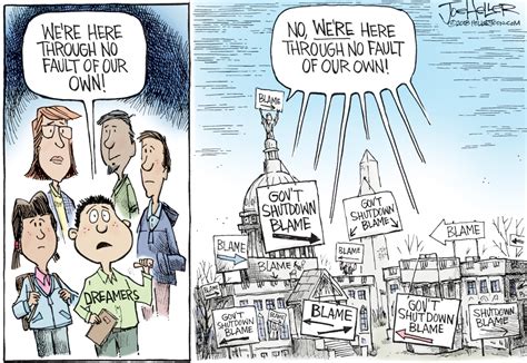 drawn to the news 16 cartoons on the government shutdown
