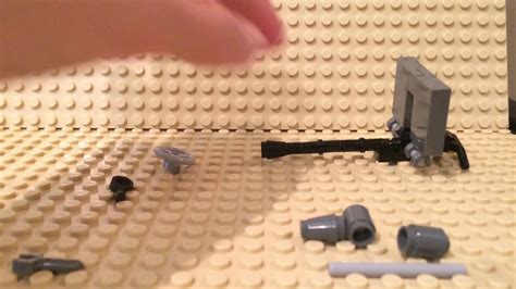 How To Make A Lego Anti Aircraft Gun Youtube