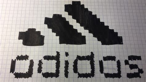 Pixel Art Facile Vernis Handmade Pixel Art How To Draw Adidas Logo