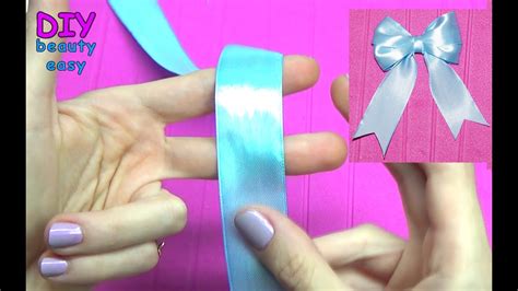 DIY crafts  How to Make Simple Easy Bow/ Ribbon Hair Bow Tutorial