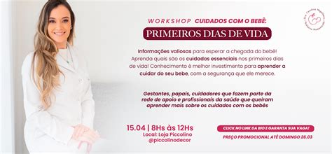 Workshop Cuidados Com O Bebê Carolina Silva Magalhães E Silva Hotmart