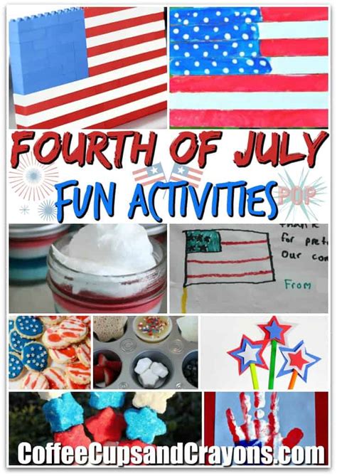 25 Fun Fourth Of July Activities Coffee Cups And Crayons