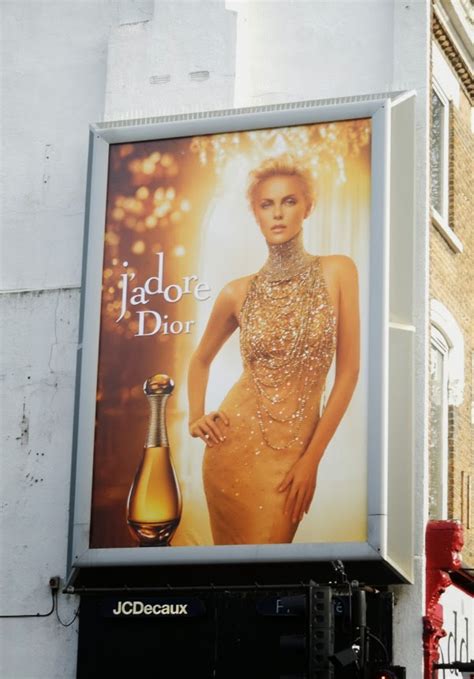 Daily Billboard Charlize Theron Dior J Adore Perfume Billboard