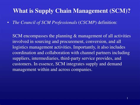Ppt What Is Supply Chain Management Scm Powerpoint Presentation