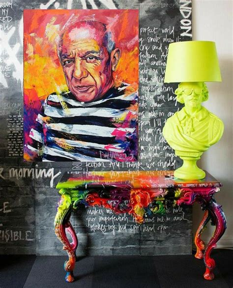 Pablo Picasso Portrait Pablo Picasso Handmade Acrylic Painting | Etsy ...