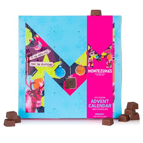 Montezumas Milk Chocolate Advent Calendar 240g Montezumas Chocolates
