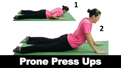 Prone Press Ups Ask Doctor Jo Youtube