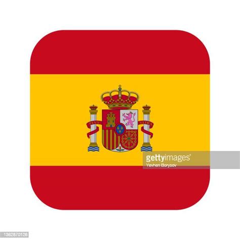 Spain Country Flag Icon Photos And Premium High Res Pictures Getty Images