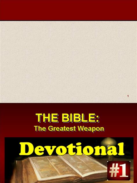 Session 1 The Bible Importance Pdf Prophecy Bible