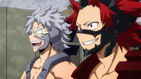 Boku No Hero Academia Kirishima Eijirou And Tetsutetsu Tetsutetsu