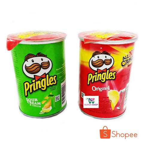 Jual Pringles Mini Potato Chips Original Sour And Cream 42 Gram