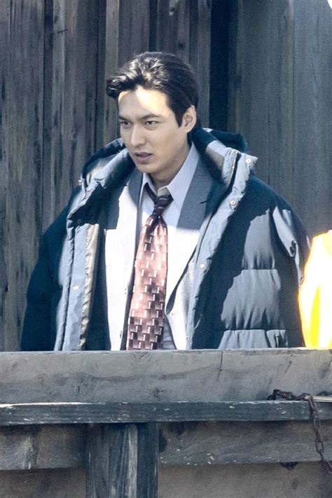 Lee Min Ho Filming Pachinko In Canada 20210316 In 2021 Lee Min Ho