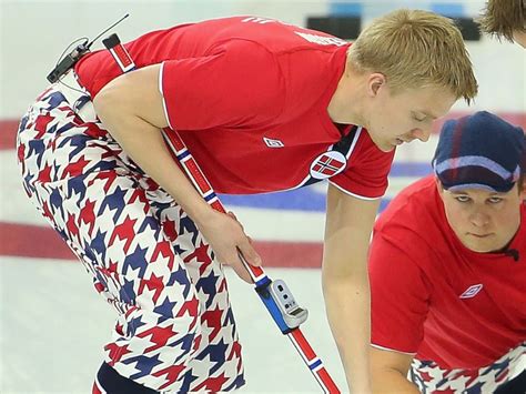 Winter Olympics 2014 Meet Norways Curling Team And Their Pants Abc News