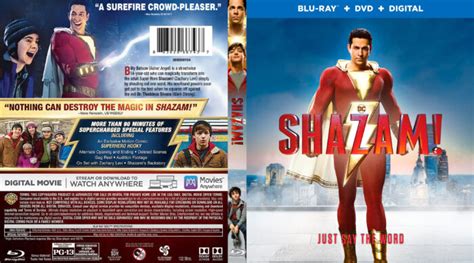 Shazam 2019 R1 Blu Ray Cover Dvdcovercom
