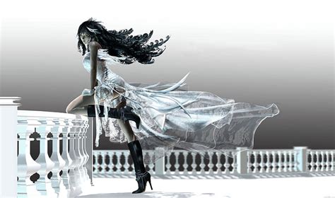 rinoa heartilly female dress ffviii boots cg video games ff8 rinoa girl hd wallpaper