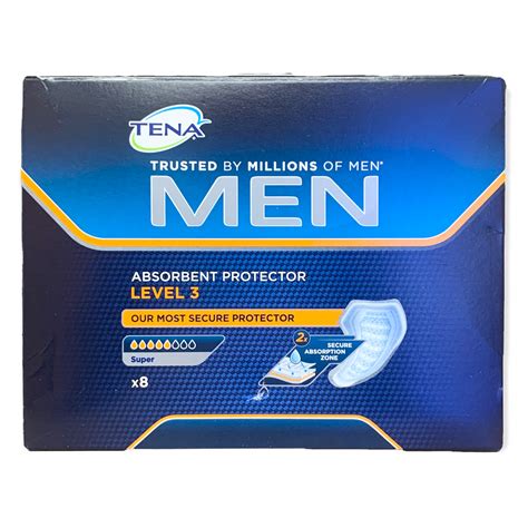 Tena For Men Incontinence Pads Level 3 8