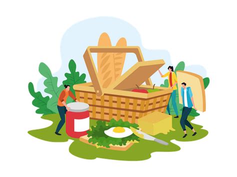 1079 Picnic Outing Illustrations Free In Svg Png Eps Iconscout