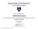 Harvard Extension School Graduate Degree Photos