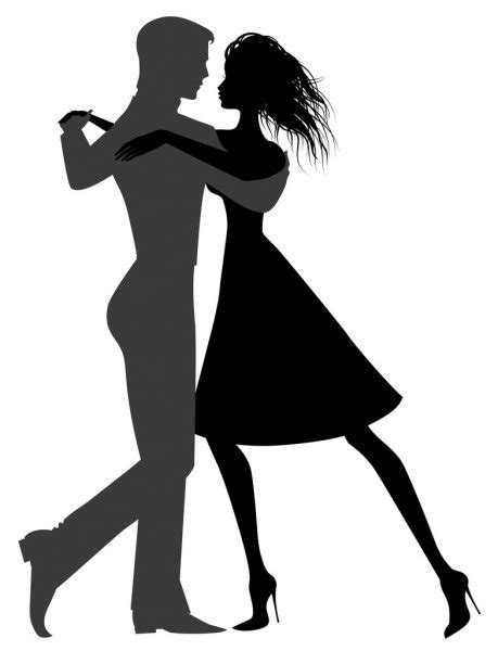 Silhouette Of Young Royal Romantic Couple Stock Vector Image By ©ola