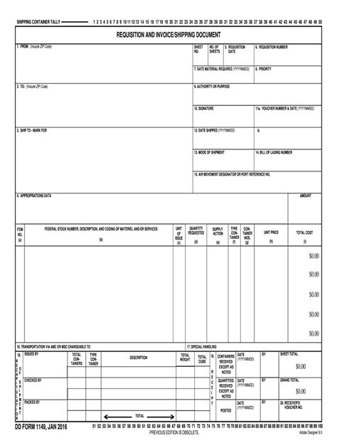 2016 2024 Form Dd 1149 Fill Online Printable Fillable Blank Pdffiller