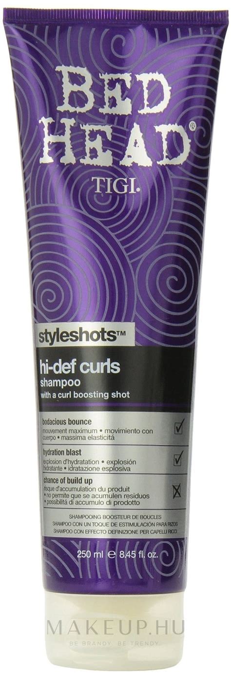 Tigi Bed Head Styleshots Hi Def Curls Shampoo Sampon Makeup Hu
