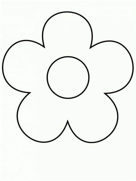 Pin By Graciela Mage On Flores De Papel Simple Flower Drawing Flower