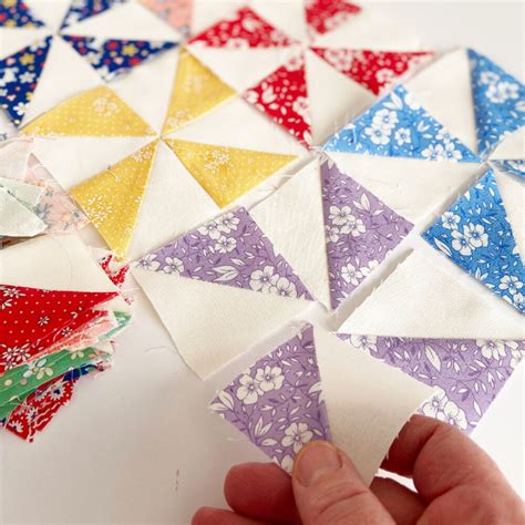 How To Make A Pinwheel Quilt Block Aunt Ems Quilts