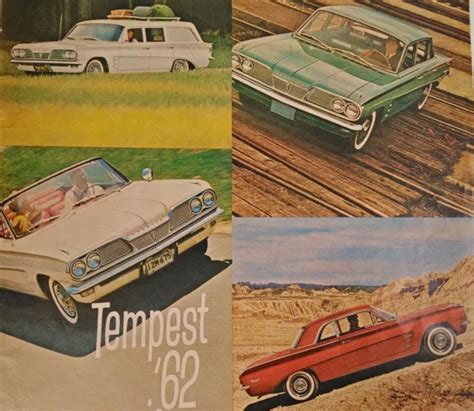 1960s Car Magazine Print Ads 62 Pontiac Tempest Winston Filter Blend