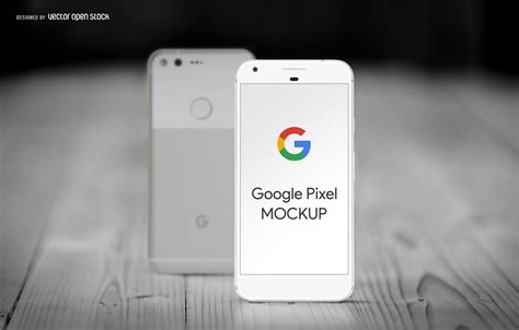 google pixel smartphone mockup psd mockup