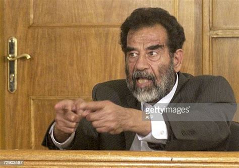 Trial Of Saddam Hussein Continues Photos And Premium High Res Pictures