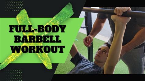 Father And Son Bodybuilding Full Body Barbell Workout Youtube