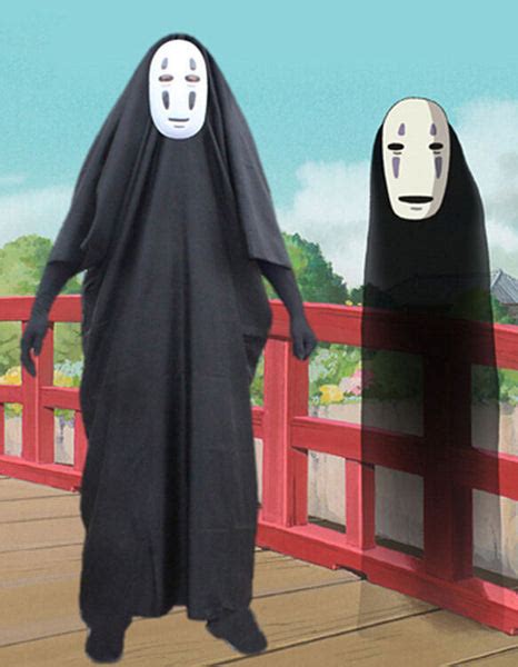 Spirited Away No Face Costume For Adult And Kids Hallowitch Costumes
