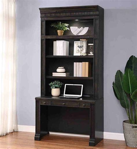 Parker House® Washington Heights Washed Charcoal Library Desk With