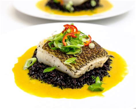 Pan Seared Chilean Sea Bass — Containment Cooking