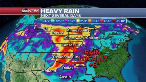 Severe Weather Expected Throughout Plains Over The Weekend Abc News