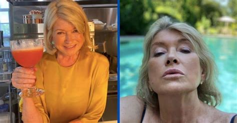 78 Year Old Martha Stewart Surprises Fans With Thirst Trap Pool Photo