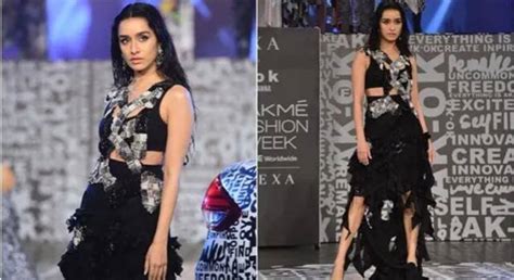 Shraddha Kapoor Is Edgy And Fierce As She Turns Showstopper For Anamika Khanna At Lakme Fashion