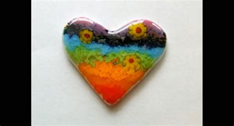 How To Make Fused Glass Hearts For Pendants Fused Glass Hearts Fused Glass Glass Heart