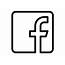 Download High Quality Facebook Logo Png Transparent Background Outline 