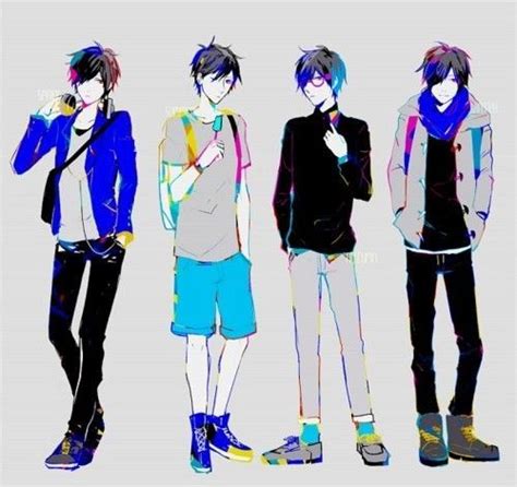 Image Result For Anime Boy Cool Outfit Anime Pinterest
