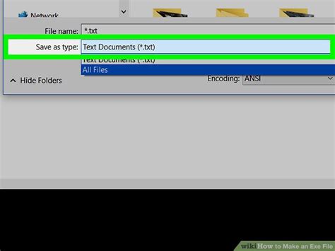 How To Make An Exe File With Pictures Wikihow