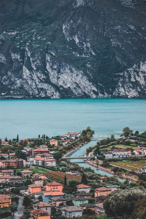 View On Garda Lake From Monte Baldo Stock Photo Image Of Forest
