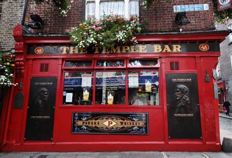 The Temple Bar Restaurant In Dublin Editorial Stock Image Image Of