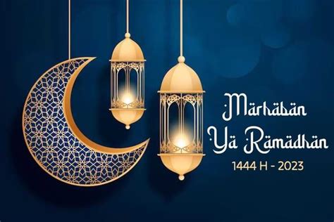 Gambar Tulisan Marhaban Ya Ramadhan 1444 H Review Teknologi Sekarang