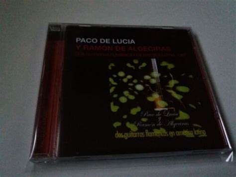 Paco De Lucia Y Ramon De Algeciras Dos Guitarras Flamencas En America Latina Cd Ebay